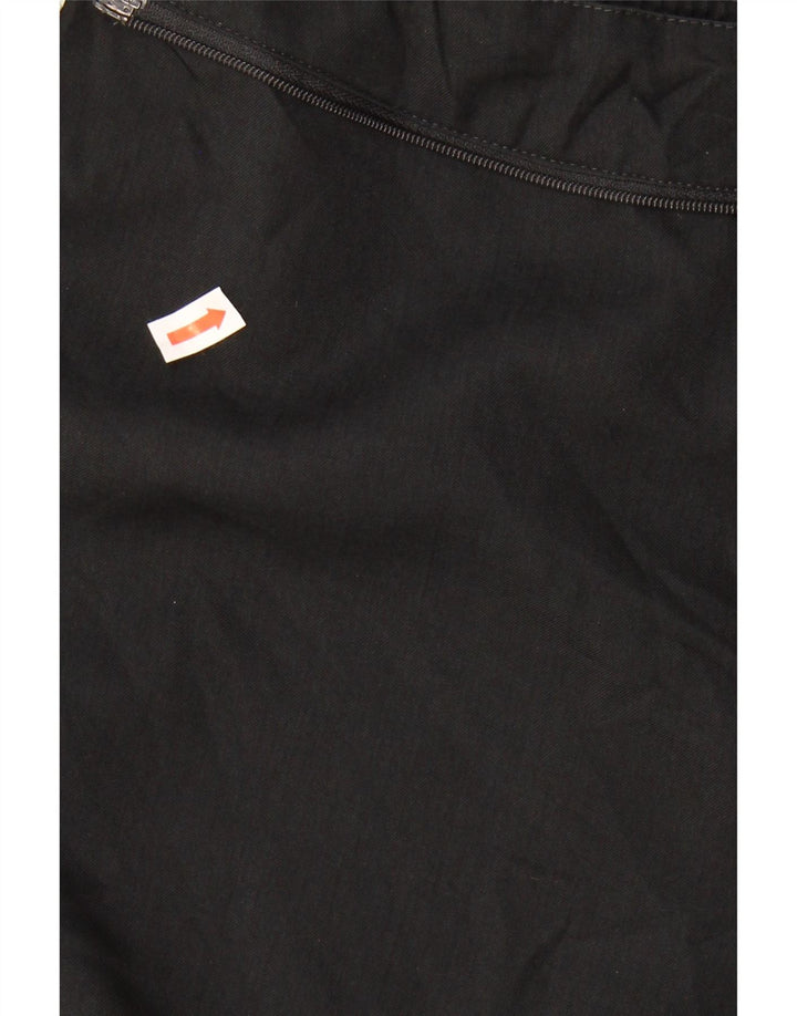 NIKE Womens Capri Tracksuit Trousers US 8/10 Medium  Black Polyester Vintage Nike and Second-Hand Nike from Messina Hembry 