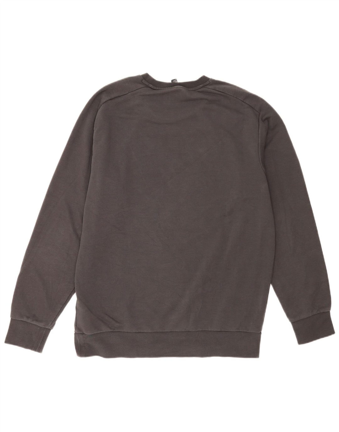 Adidas Herren Grafik-Sweatshirt mit normaler Passform, groß, graue Baumwolle