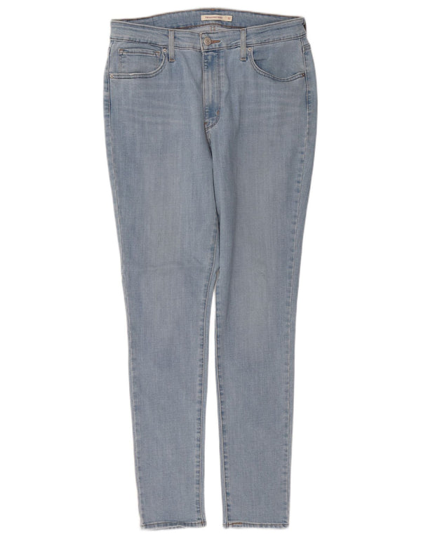 Levi's Damen 721 High Rise Skinny Jeans W32 L32 Blaue Baumwolle