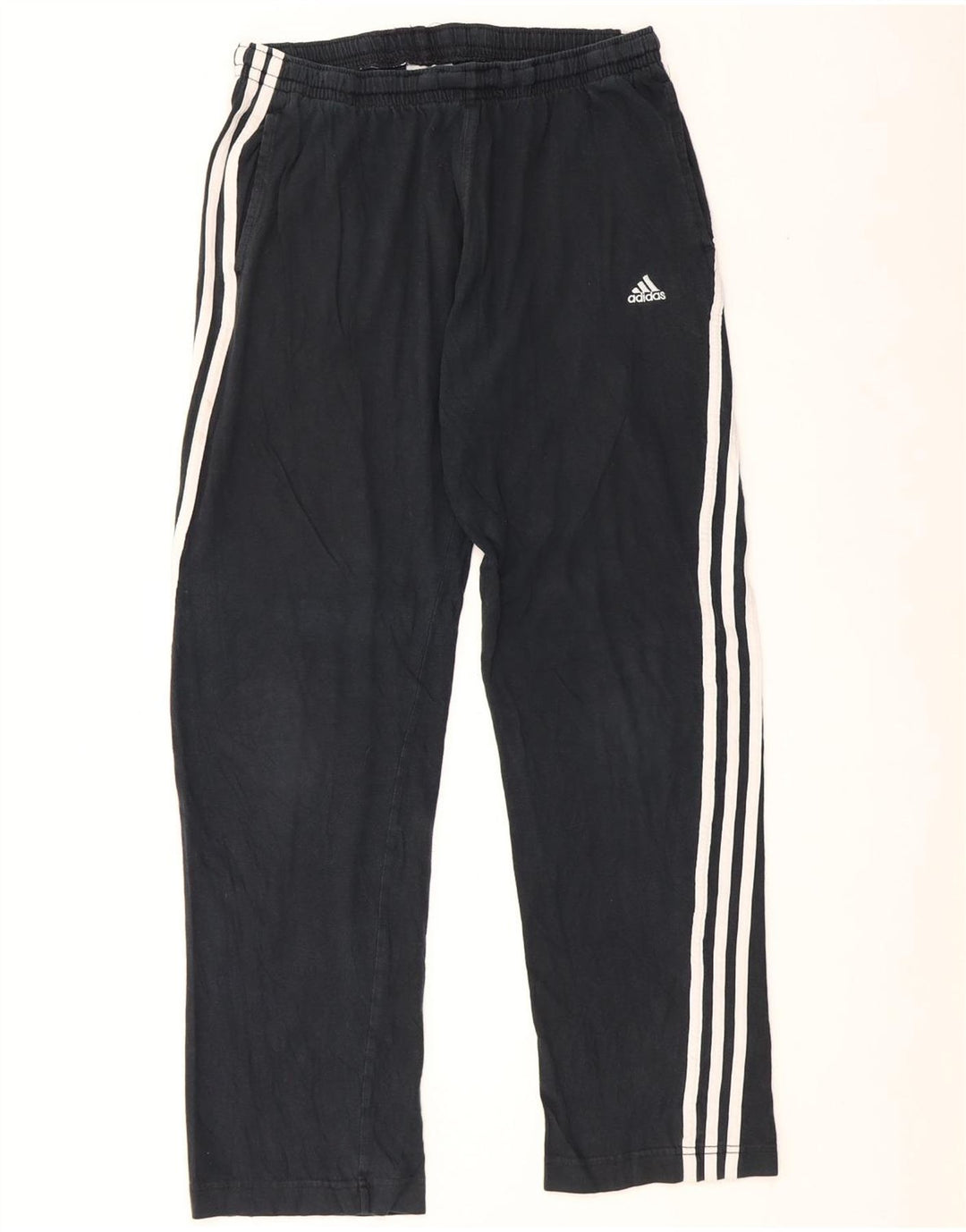 Adidas Herren-Trainingshose XL, schwarze Baumwolle, Comics