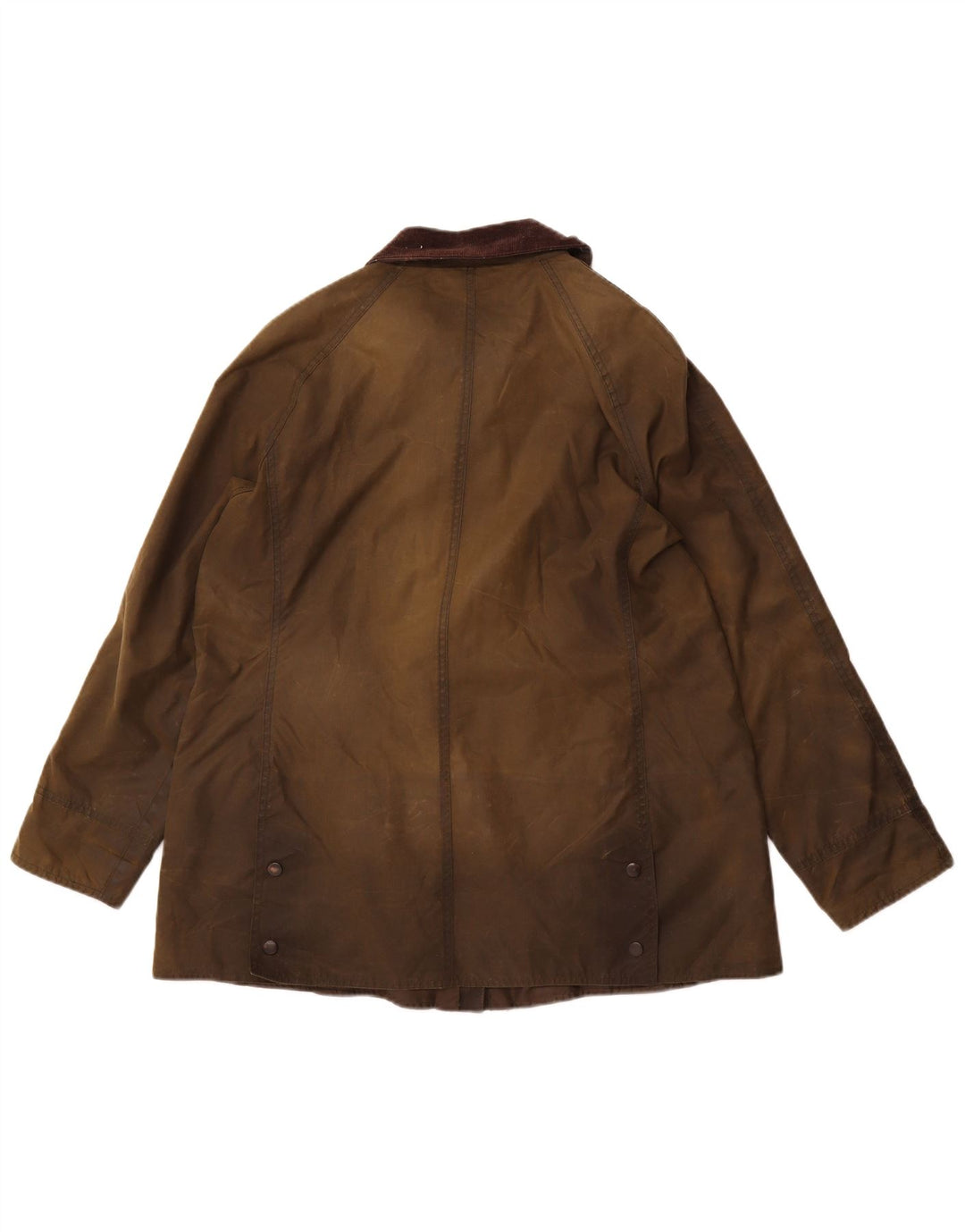 Barbour Damenjacke aus gewachster Baumwolle UK 18 XL Khaki Baumwolle