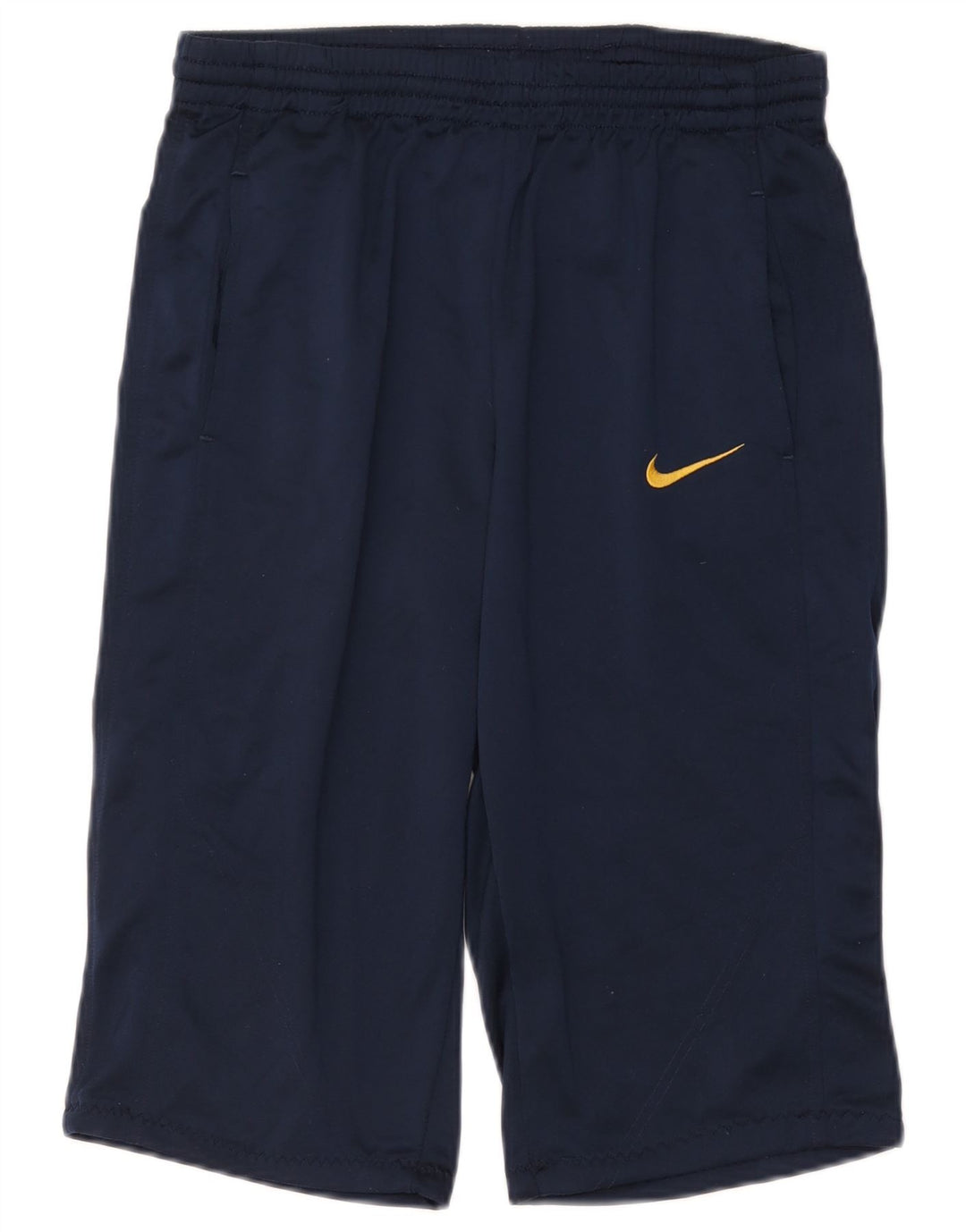 NIKE Herren-Bermuda-Sportshorts UK 38/40 Mittelmarineblaues Polyester