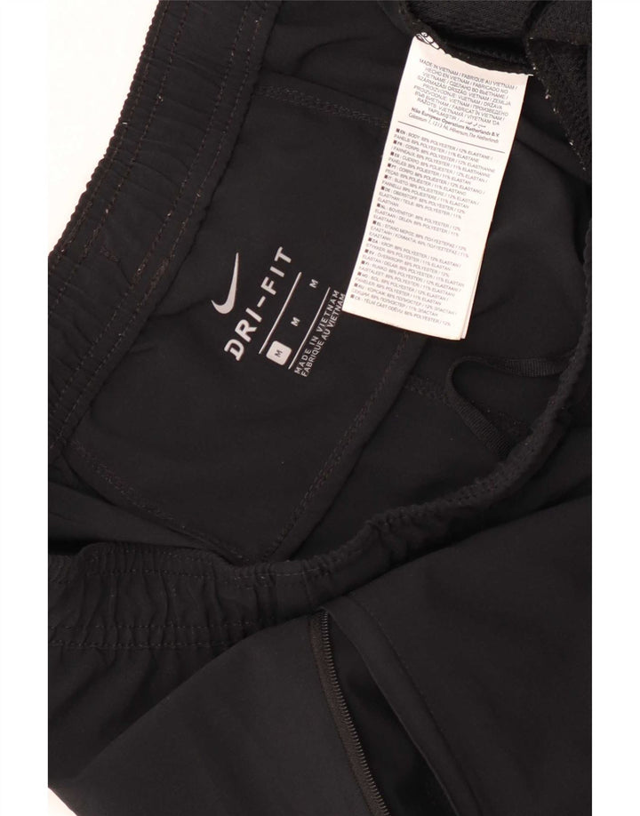 Nike Herren Dri Fit Trainingshose Mittelschwarzes Polyester