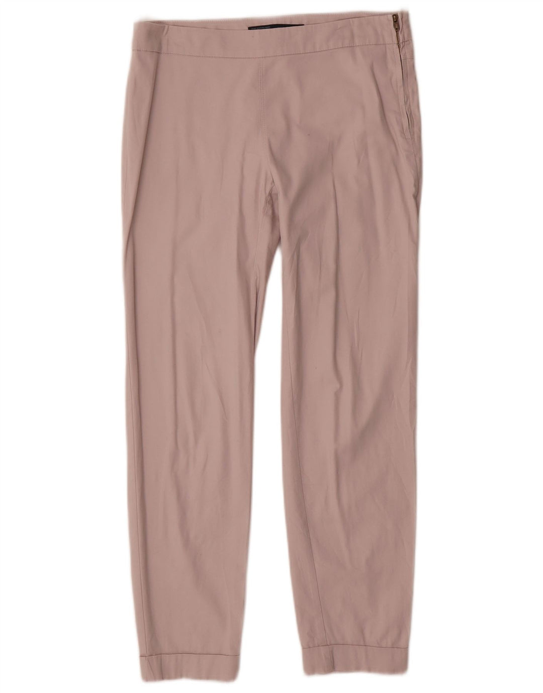 Gerade Freizeithose für Damen von Zara, Größe M, W30, L27, Rosa