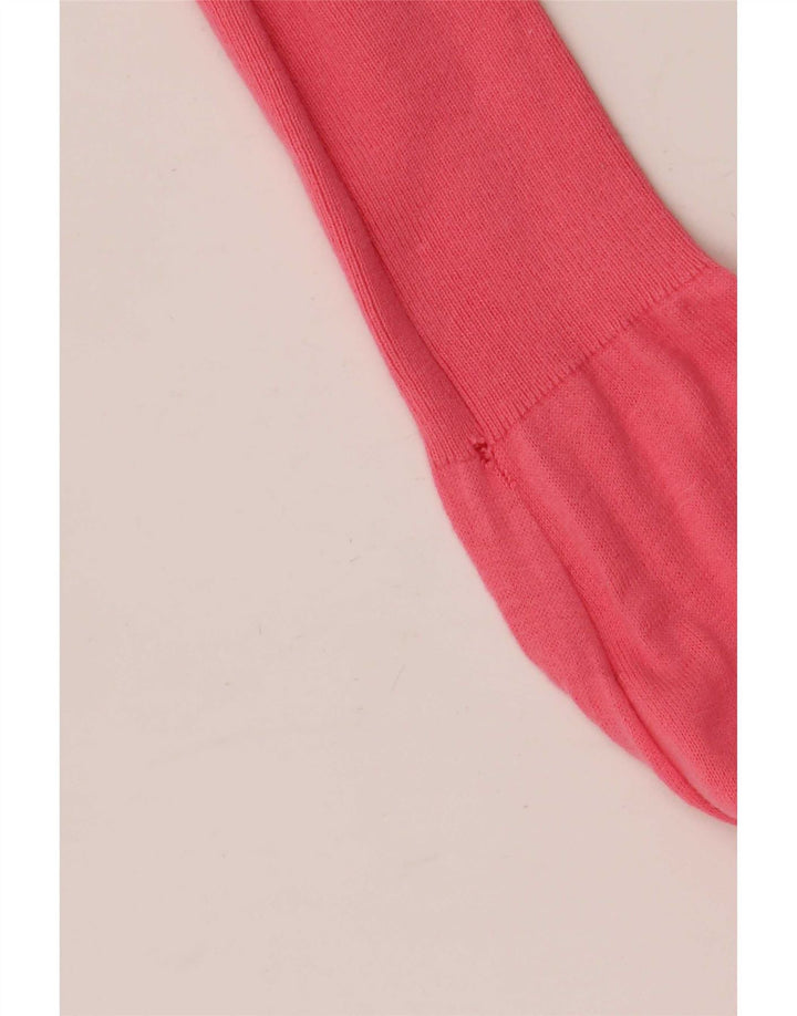 Oasis Damen Crop Cardigan Pullover UK 12 Mittelrosa Baumwolle