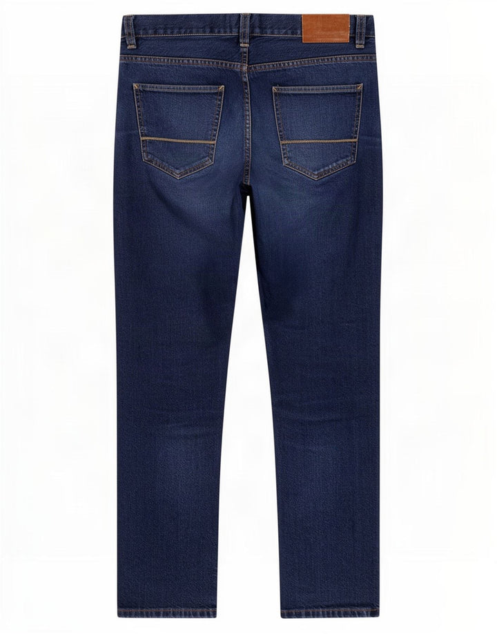 Zara Herren Straight Jeans EU 40 Mittel W31 L30 Blau