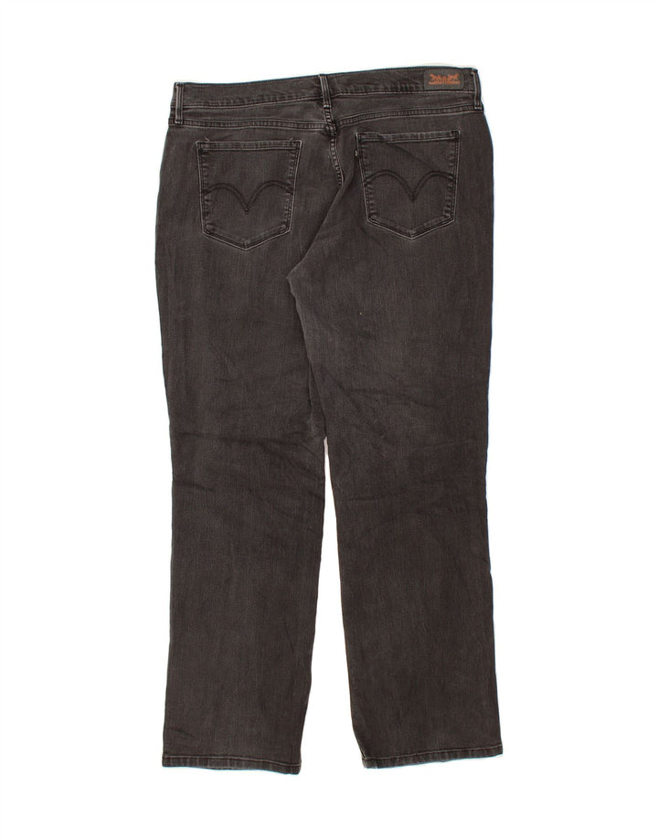 LEVI'S Womens 505 Straight Jeans US 14 XL W32 L30 Grey Vintage Levi's and Second-Hand Levi's from Messina Hembry 