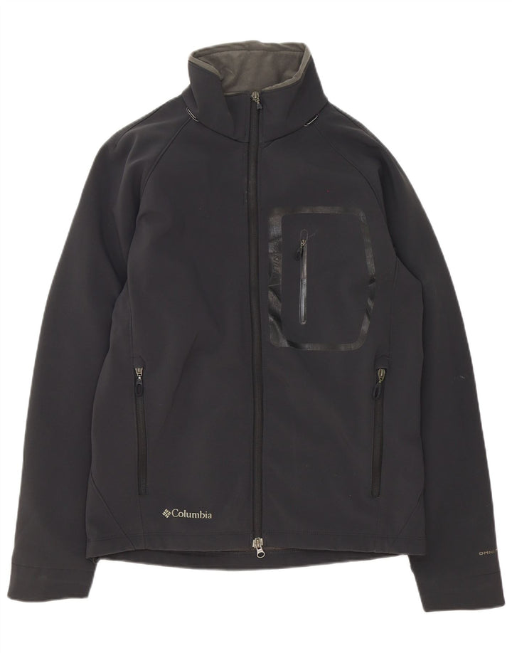 Columbia Herren Titanium Windjacke UK 38 Mittelschwarzes Polyester