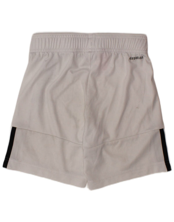 ADIDAS Aeroready Sportshorts für Jungen, 7–8 Jahre, weißes Polyester