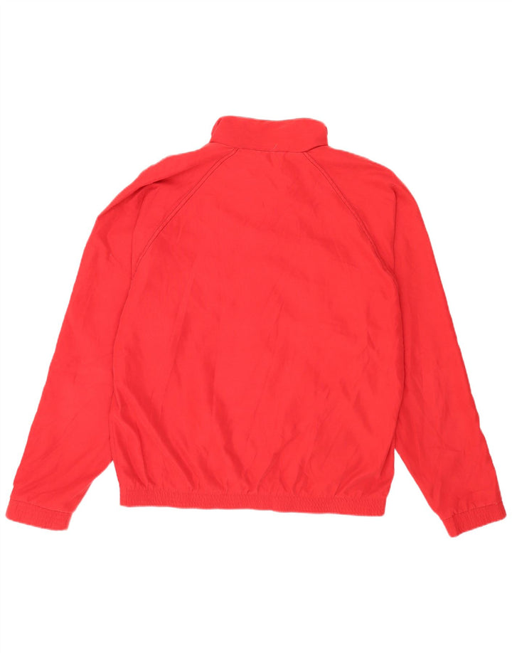 AUSTRALIAN L'ALPINA Herren-Trainingsanzug-Oberteiljacke IT 50 Mittelrotes Polyester