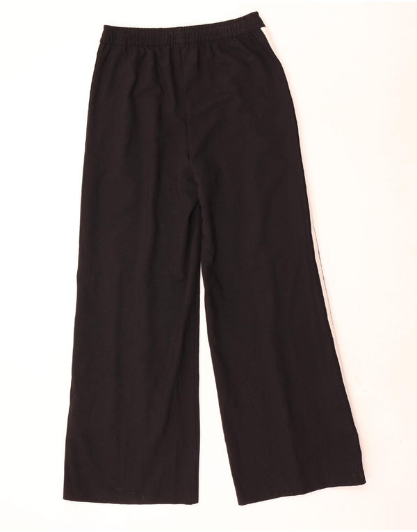 Marks & Spencer Damen-Freizeithose mit hoher Taille, UK 10, Größe S, W28, L30, Schwarz