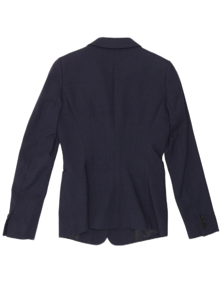 REISS Damen 1-Knopf-Blazerjacke UK 6 XS Marineblau