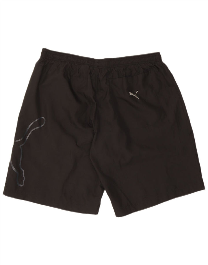 Puma Herren Graphic Sport Shorts XL Schwarz
