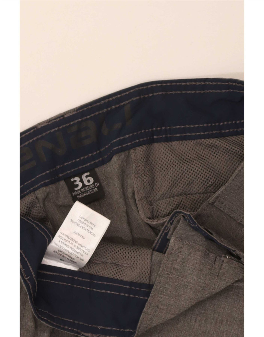 Denali Herren Cargoshorts W36 Large Grau Polyester
