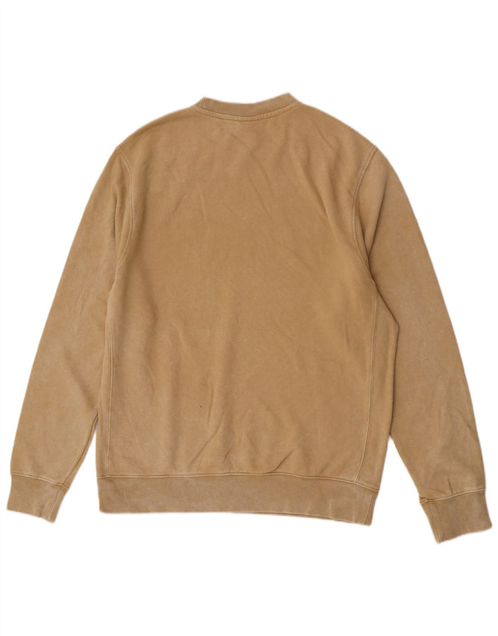 Nike Herren-Sweatshirt mit Grafik, mittelbraune Baumwolle