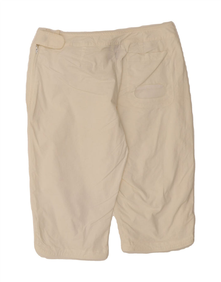 NIKE Womens Bermuda Shorts UK 12 Medium W30  White Vintage Nike and Second-Hand Nike from Messina Hembry 