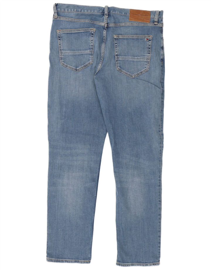 Tommy Hilfiger Herren Denton Straight Jeans W34 L32 Blau