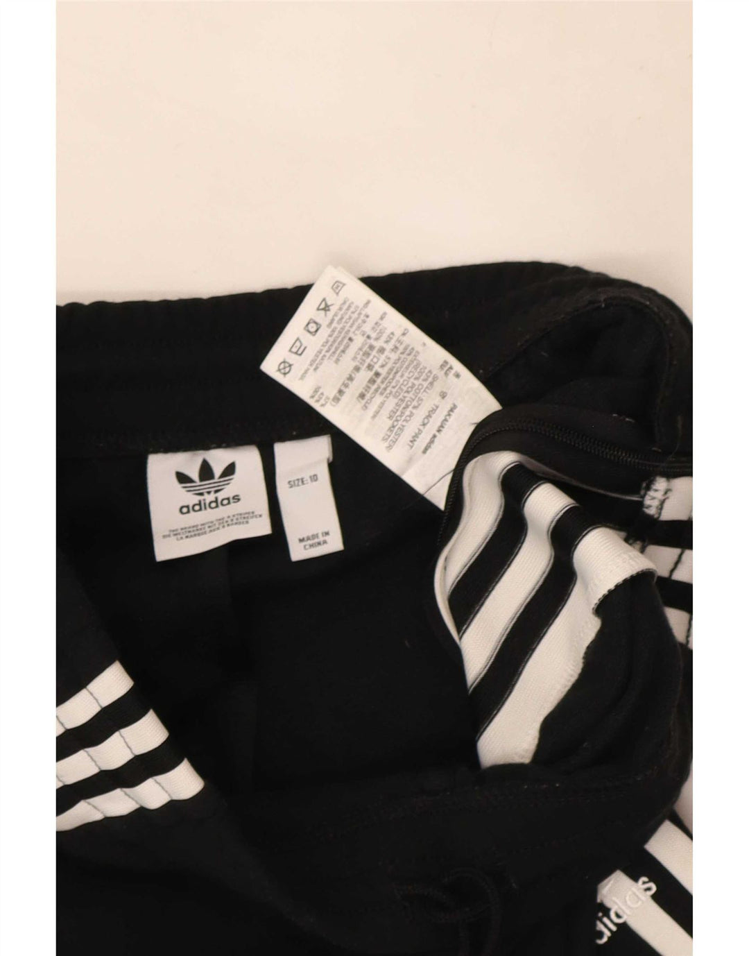 Adidas Damen Leggings UK 10 Small Schwarz Polyester