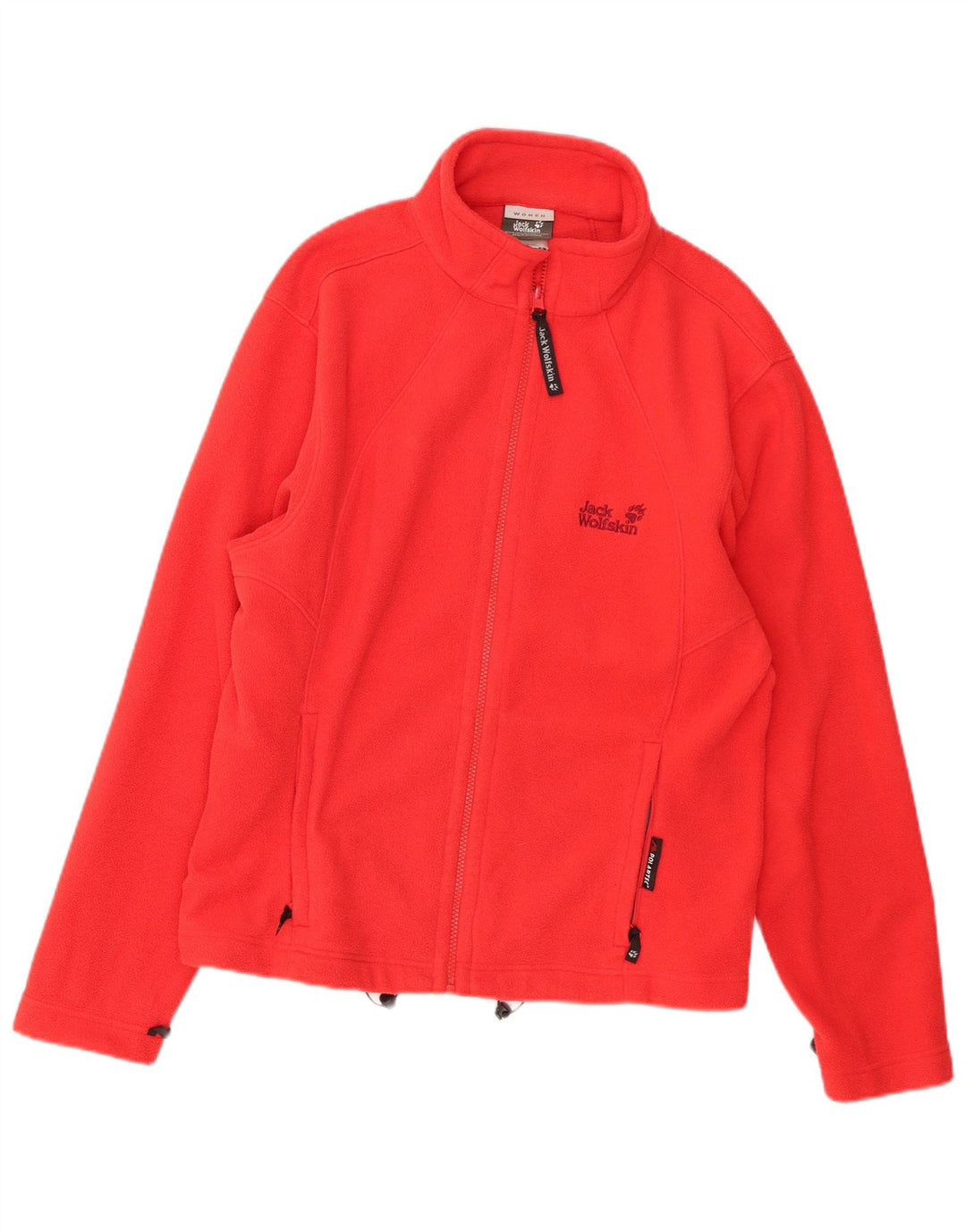 JACK WOLFSKIN Damen Fleecejacke UK 18 XL Rot Polyester