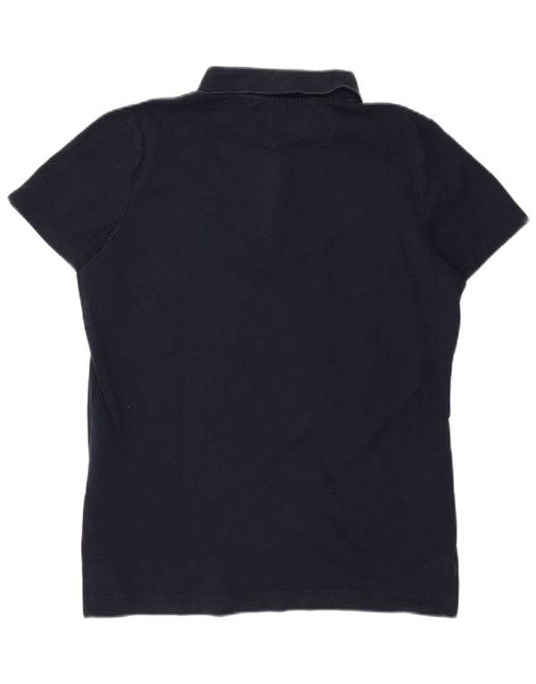 Tommy Hilfiger Damen-Poloshirt mit klassischer Passform, UK 18, XL, Marineblau, Baumwolle