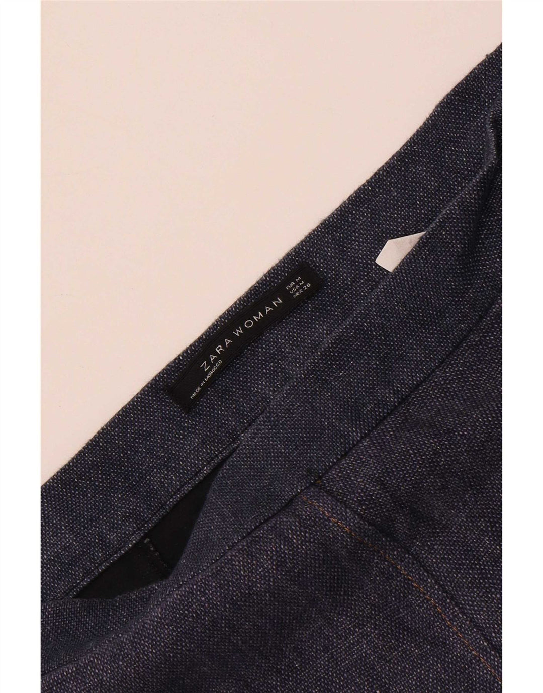 Zara Damen Minirock Medium W28 Blau