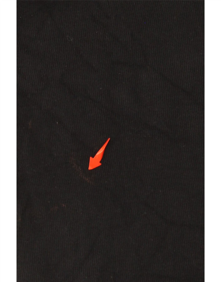 RALPH LAUREN Gerade Chino-Hose für Damen, Größe M, W30, L29, Schwarz, Baumwolle