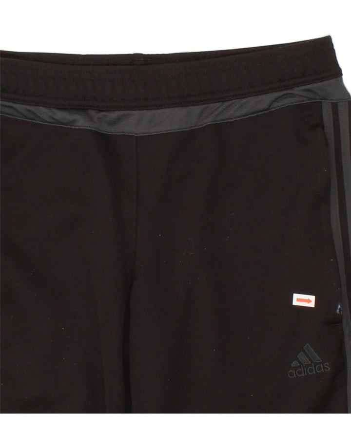 ADIDAS Womens Climacool Tracksuit Trousers UK 8/10 Small Black Polyester Vintage Adidas and Second-Hand Adidas from Messina Hembry 