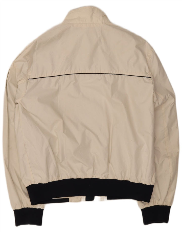 Marina Yachting Herren Bomberjacke UK 54 2XL Weiß Colourblock Polyester