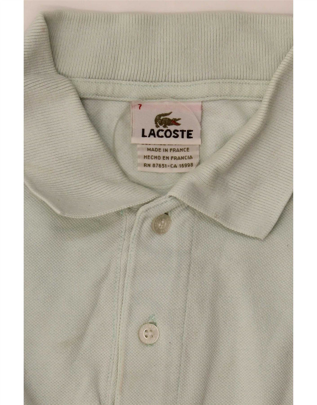 Lacoste Herren Poloshirt Größe 7 2XL Grün