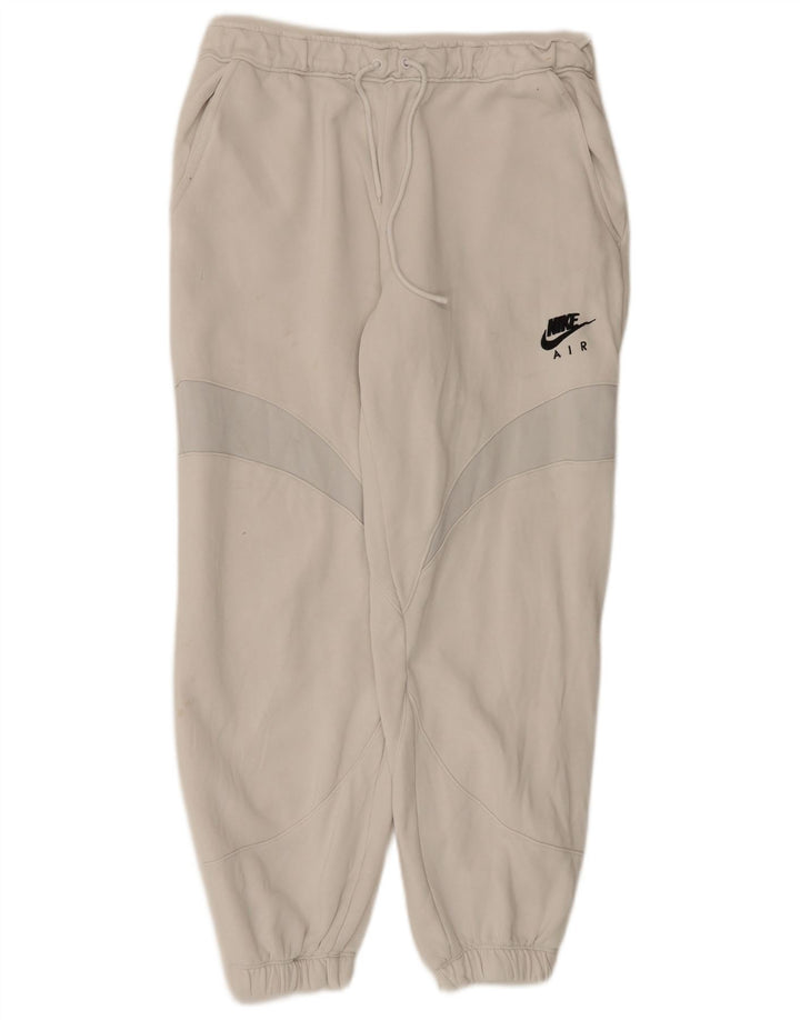 Nike Herren-Trainingshose mit Grafik, mittelweiß, Farbblock