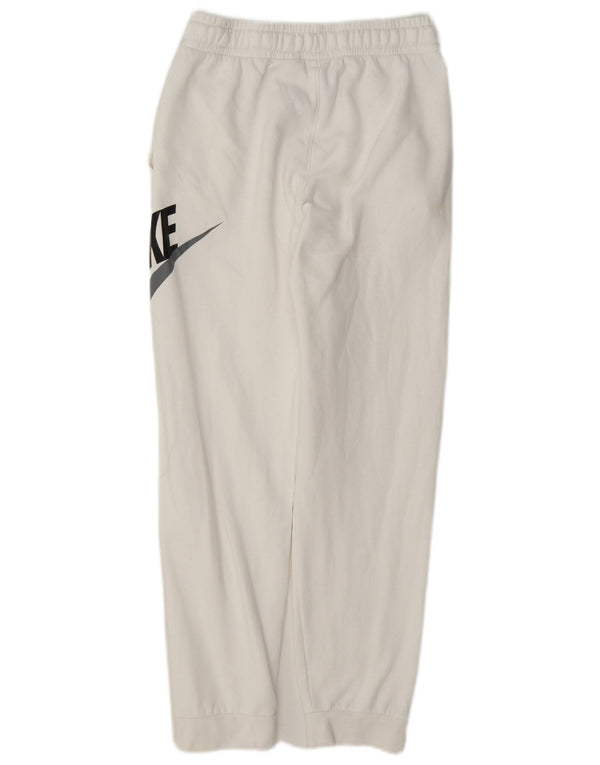 Nike Jungen-Trainingsanzug mit Grafik, Jogginghose, 13–14 Jahre, XL, weiße Baumwolle