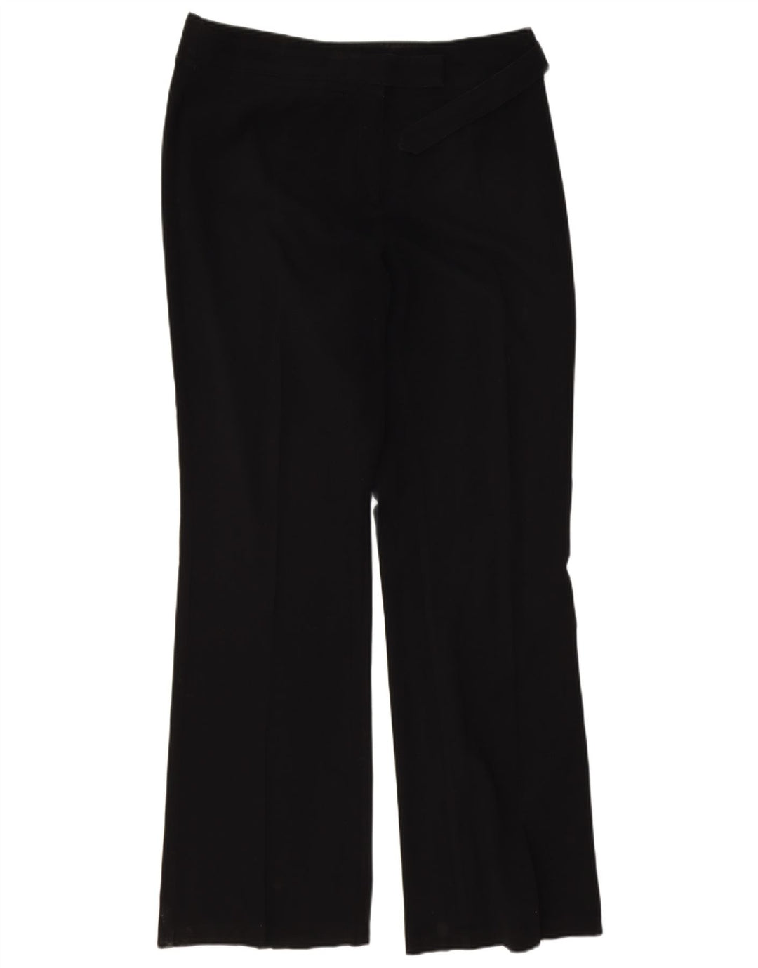 Marks & Spencer Damen Bootcut-Anzughose UK 16 Large W34 L32 Schwarz