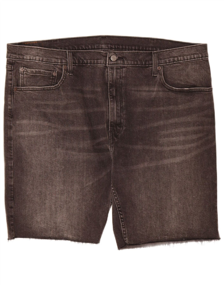 Levi's Herren 405 Denim Shorts W42 2XL Graue Baumwolle