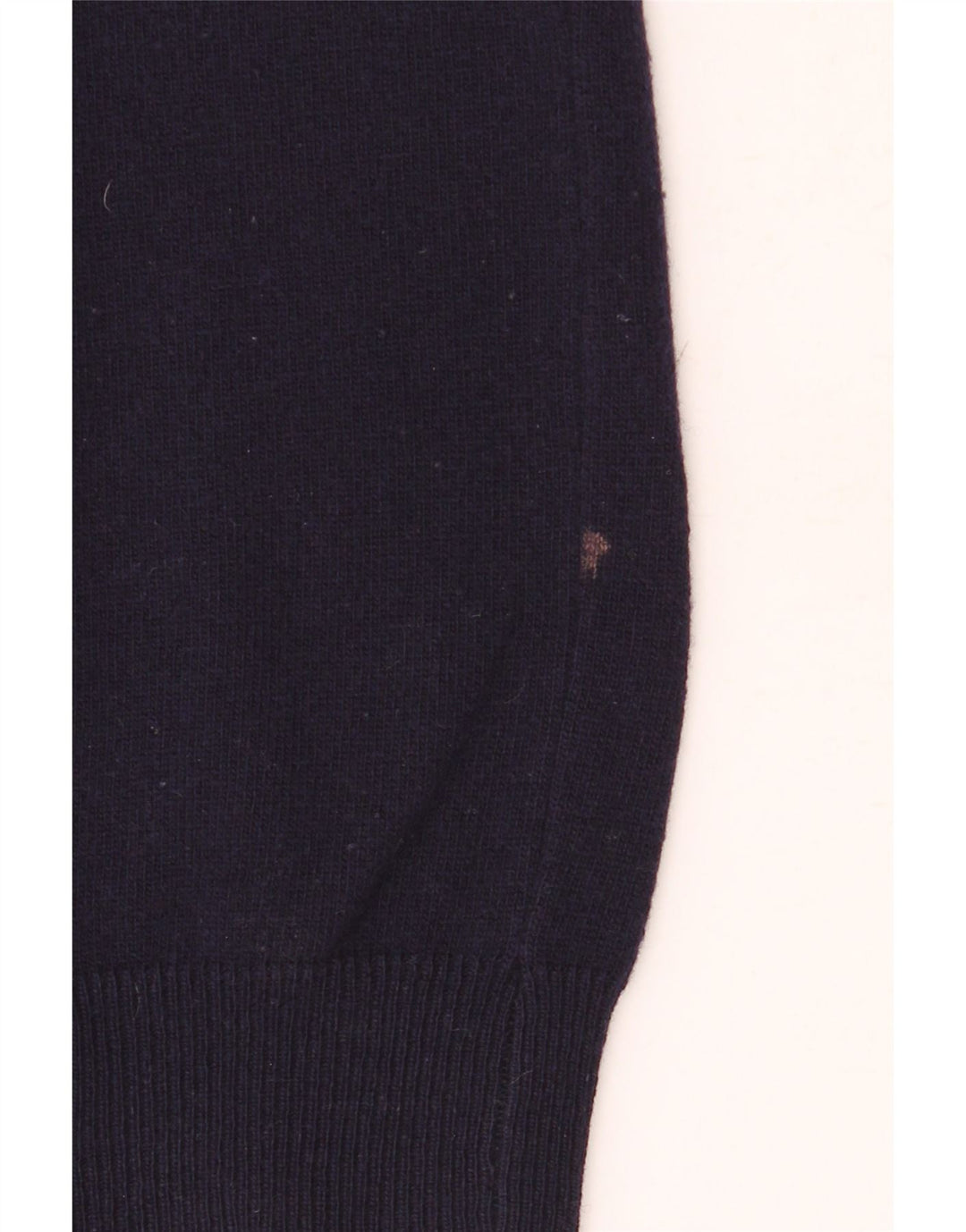 Henry Cottons Herren-Pullover mit V-Ausschnitt, groß, marineblau, Schurwolle