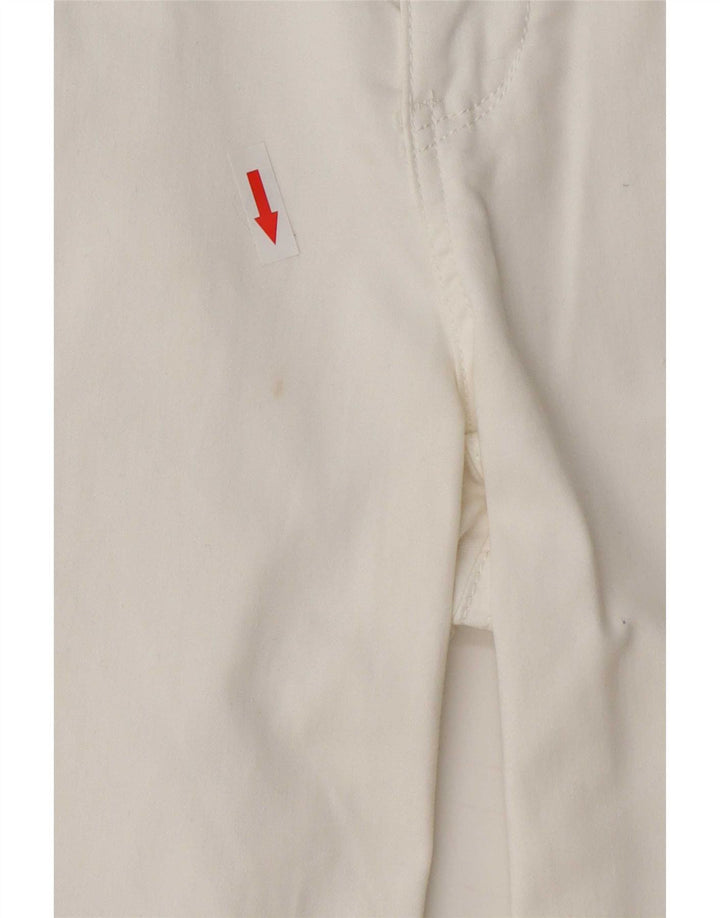Red Button Womens Casual Shorts EU 36 Small W27 Weiße Baumwolle