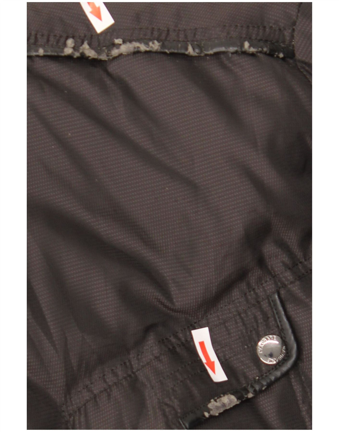Navigare Herren Wattierte Jacke UK 46 3XL Schwarz Polyester