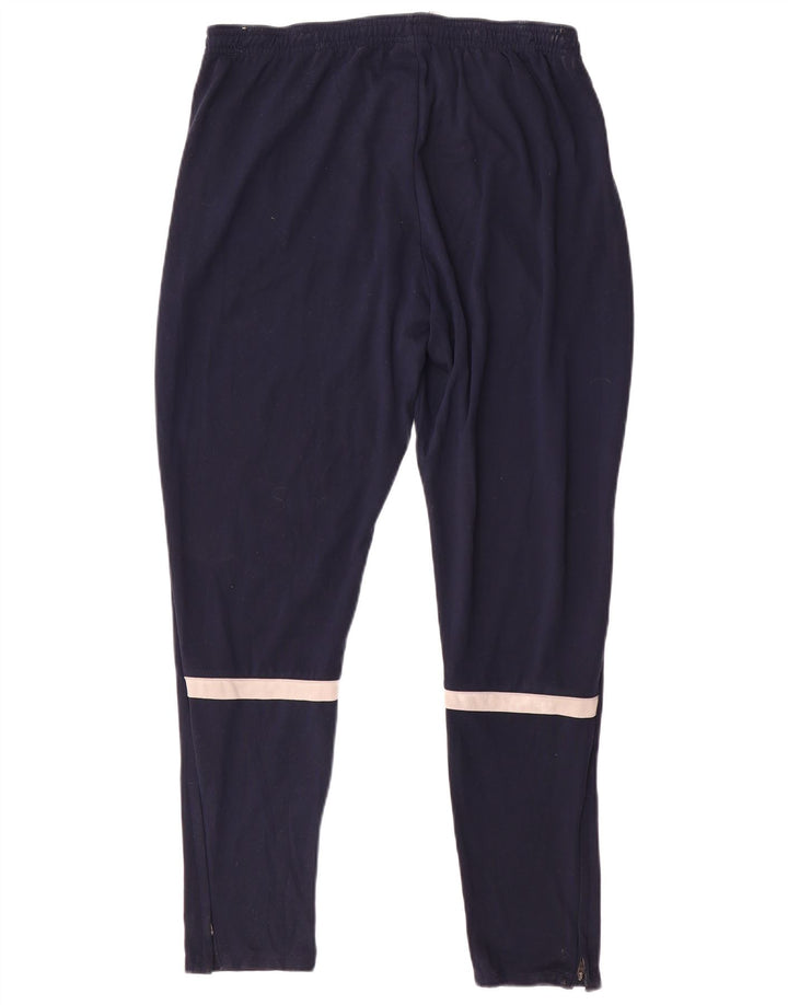 Nike Herren Dri Fit Trainingshose Mittelblaues Polyester
