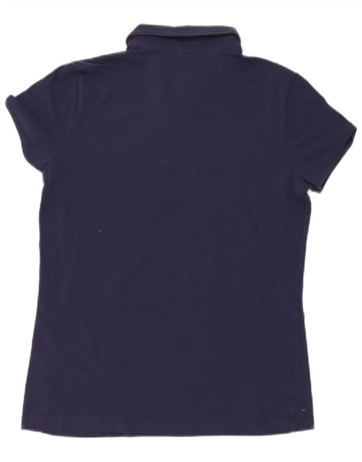 Lotto Damen Poloshirt UK 14 Large Marineblau