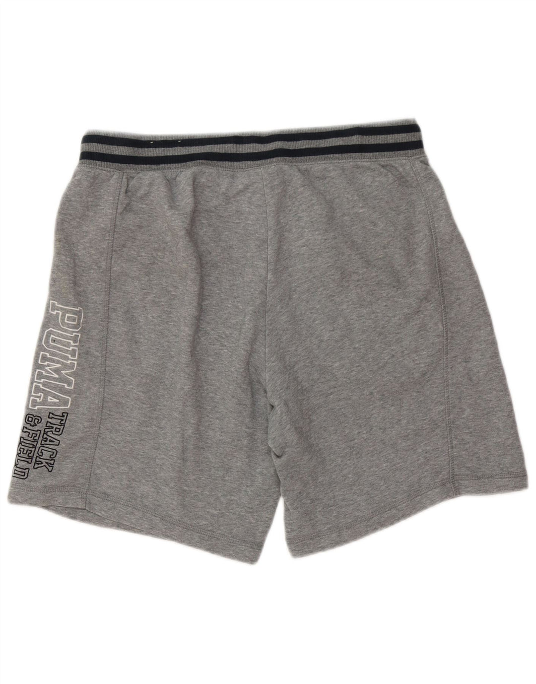 Puma Herren Graphic Sport Shorts Große graue Baumwolle