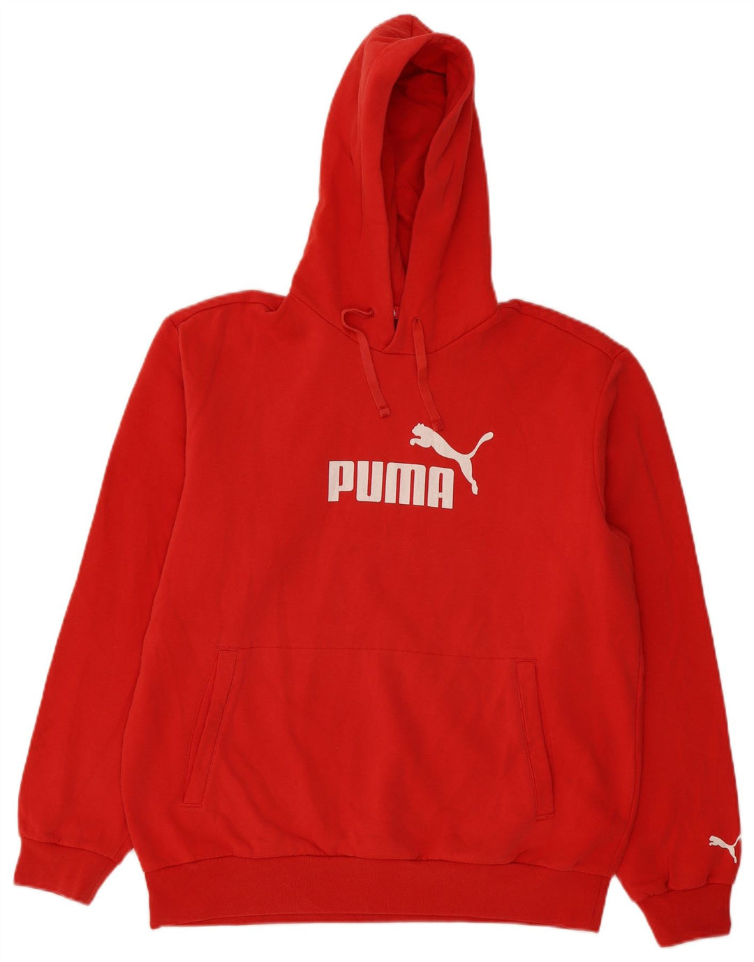 Puma Herren Graphic Hoodie Pullover Mittelrot