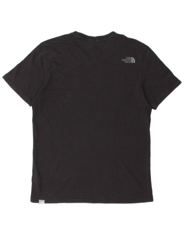 The North Face Herren-T-Shirt mit Grafik, mittelschwarze Baumwolle
