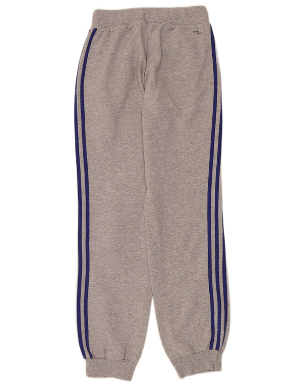 Adidas Damen Climalite Trainingshose Jogger UK 4/6 XS Grau meliert