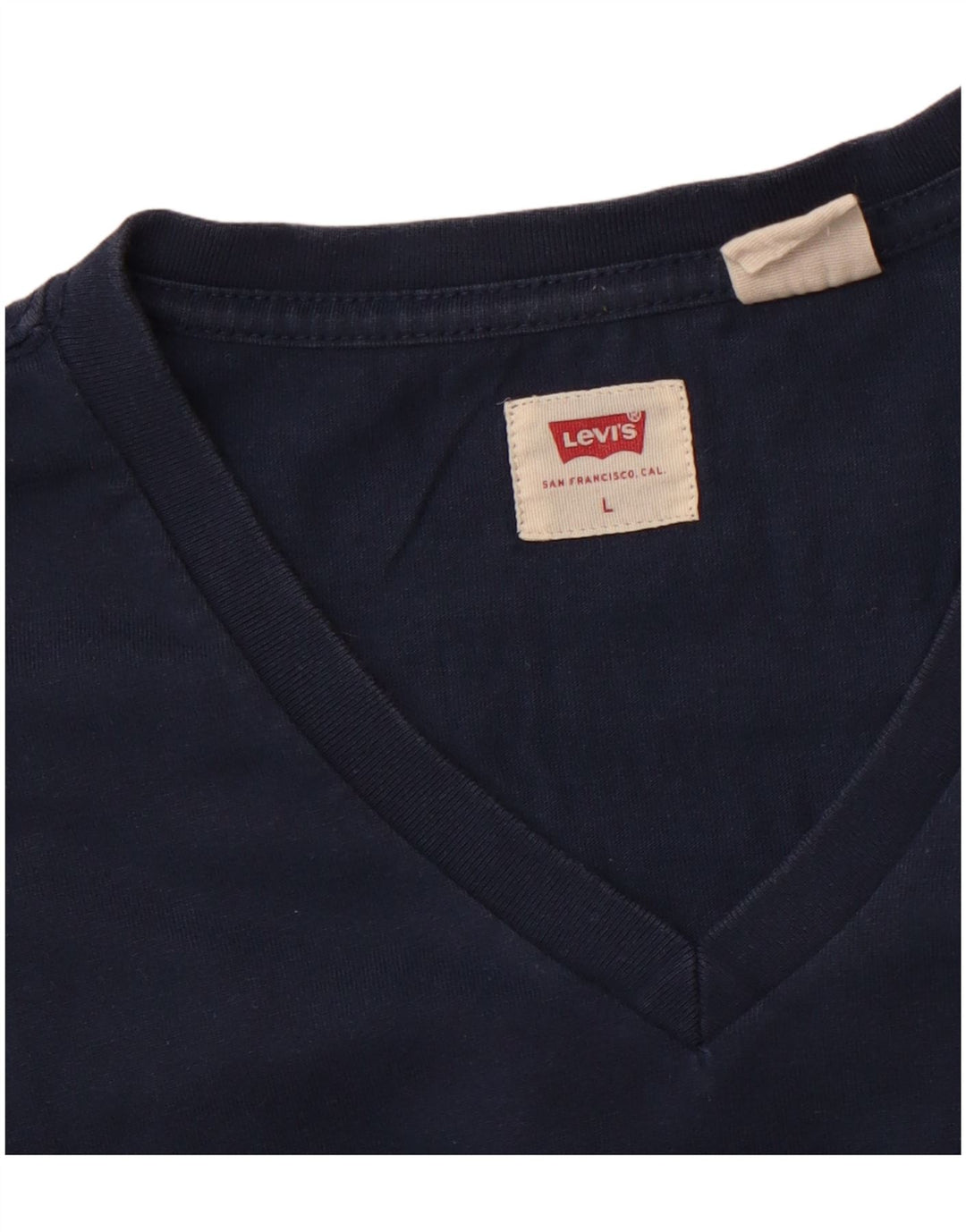 LEVI'S Herren T-Shirt Top Large Marineblau