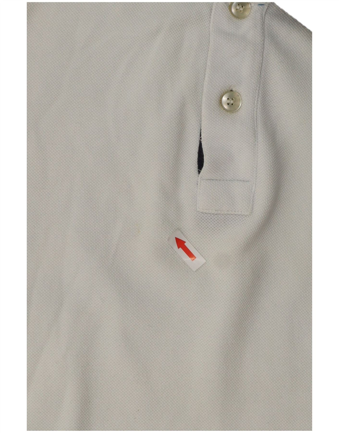 North Sails Herren Rugby-Poloshirt aus mittelweißer Baumwolle
