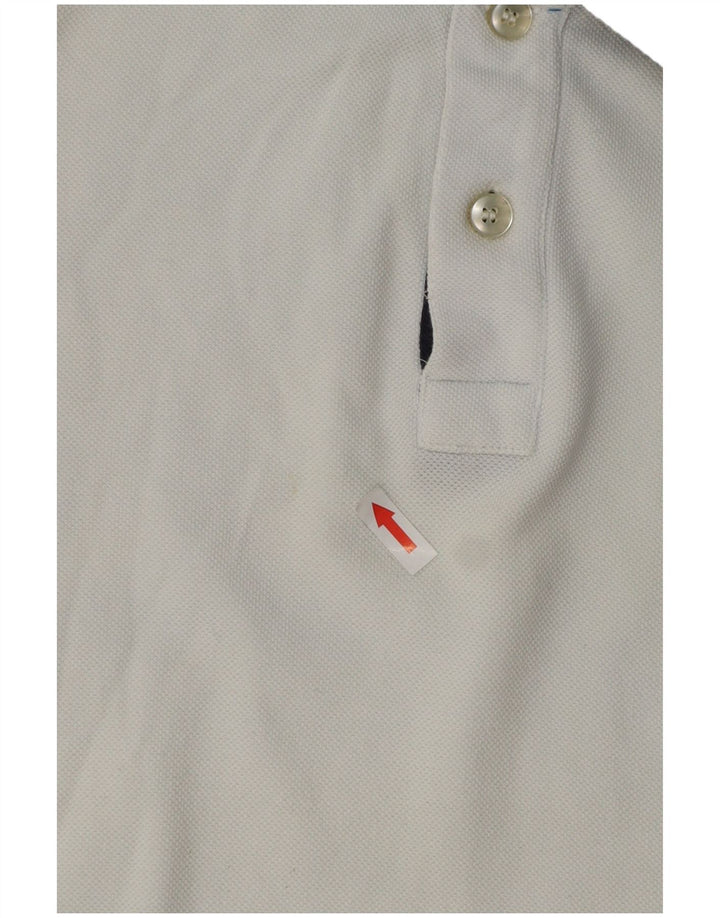 North Sails Herren Rugby-Poloshirt aus mittelweißer Baumwolle