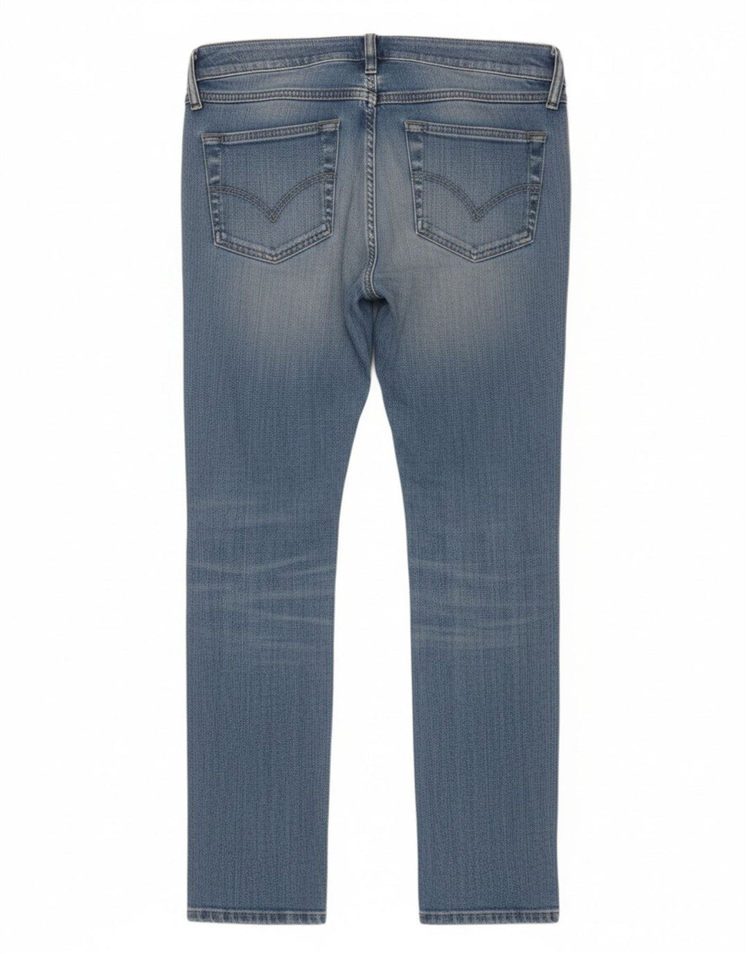 Diesel Damen Matic Slim Jeans W27 L32 Blaue Baumwolle
