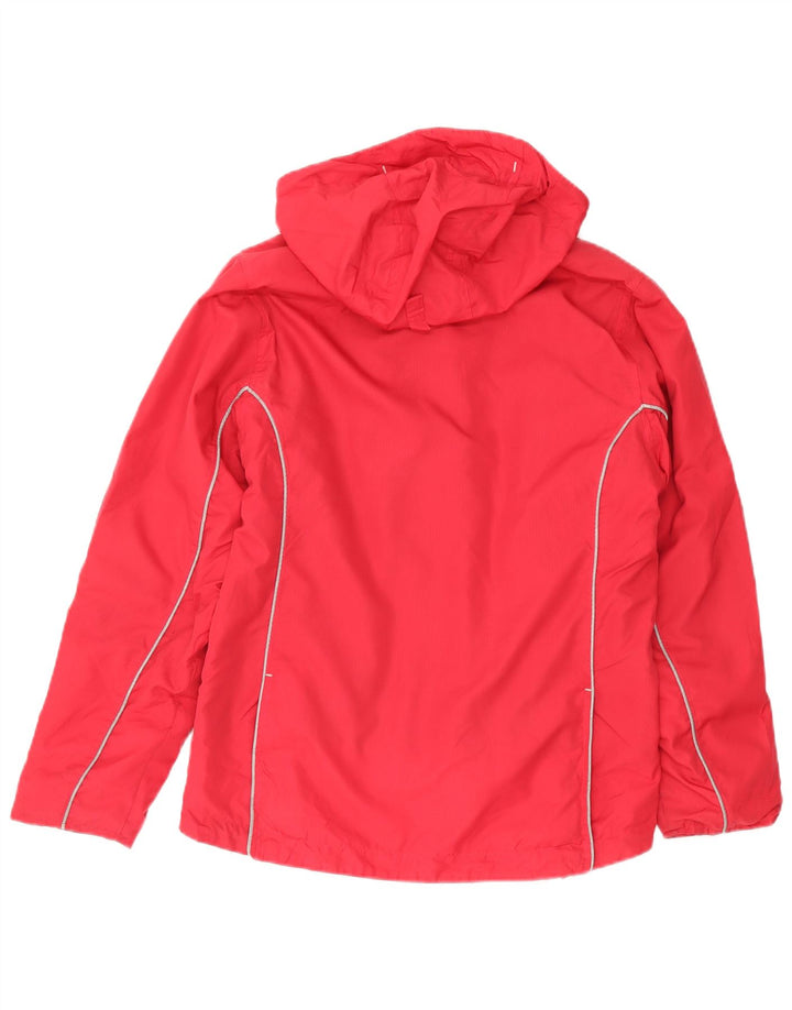 Musto Damen Übergroße Windjacke mit Kapuze, UK 10, Größe S, Rot, Polyester