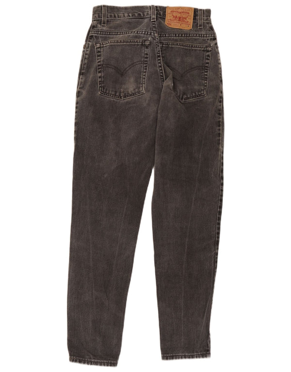 Levi's Damen 550 High Waist Tapered Jeans US 8 Medium W26 L30 Grau
