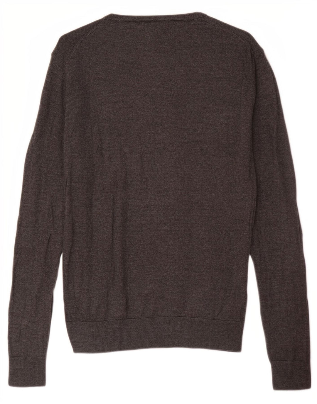 Zara Herren-Pullover, große graue Wolle