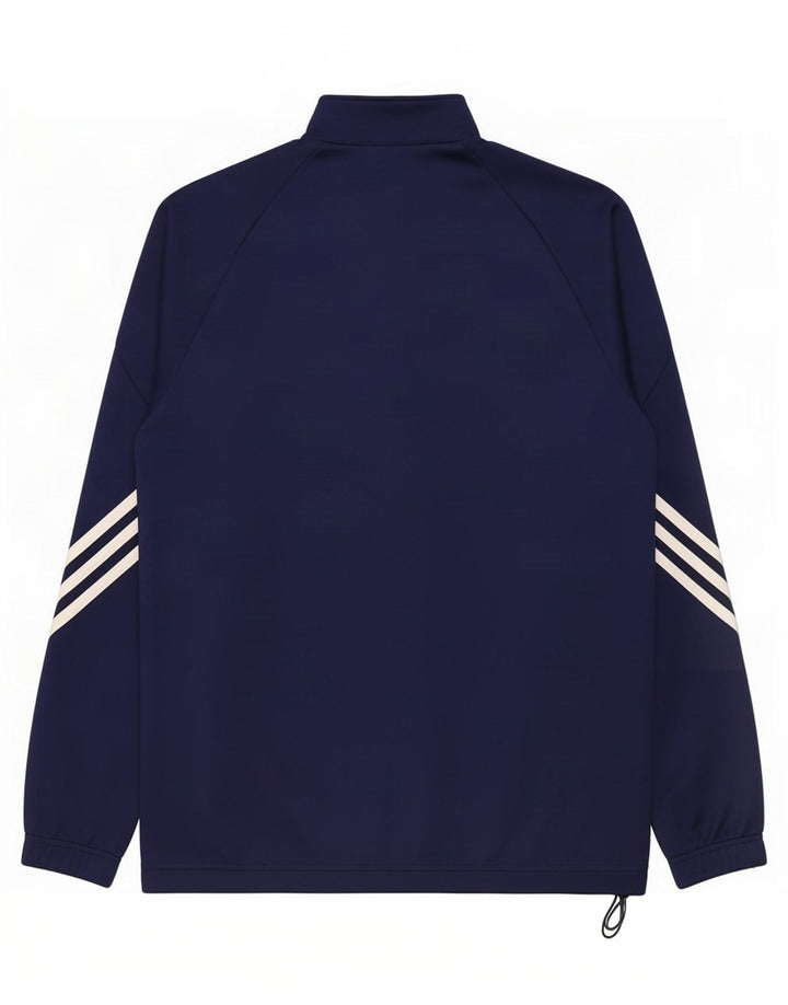Adidas Herren Climalite Trainingsanzug Top Jacke Medium Marineblau Polyester